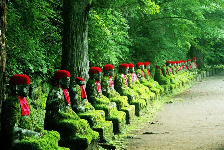 Um dos monumentos religiosos de Nikko
