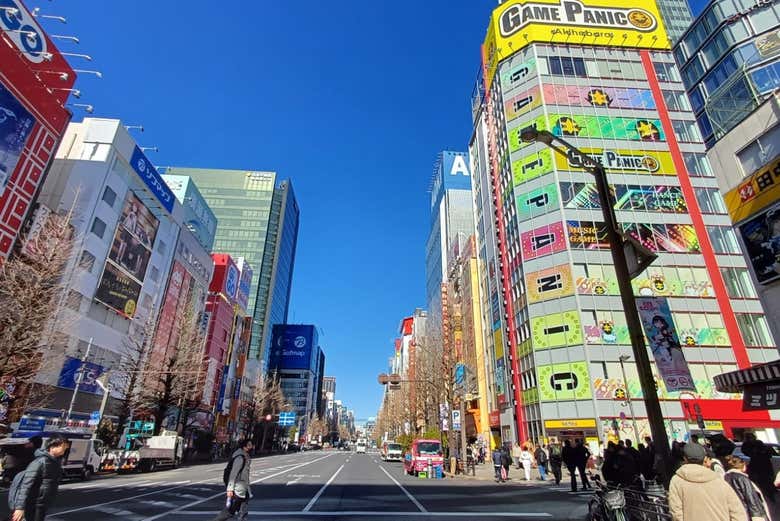 Edifícios de Akihabara