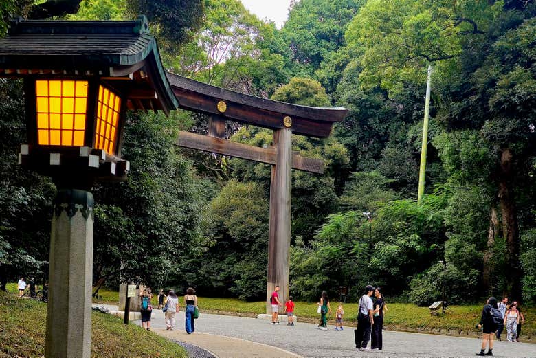 Entrada do Santuário Meiji