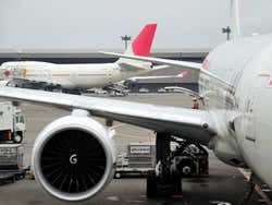 Aeroporto de Narita, aviões Japan Airlines