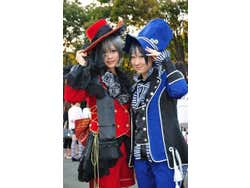 Jovens fantasiadas em Harajuku