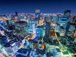 Panorâmica de Osaka